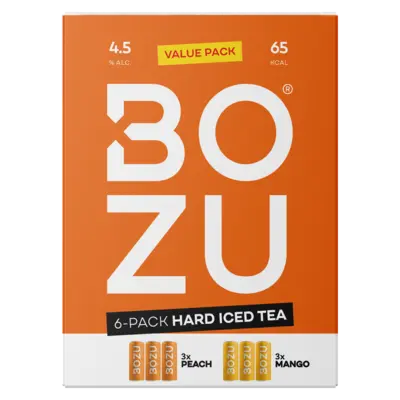 pdp-image-Bozu Hard iced tea peach-mango 6-pack