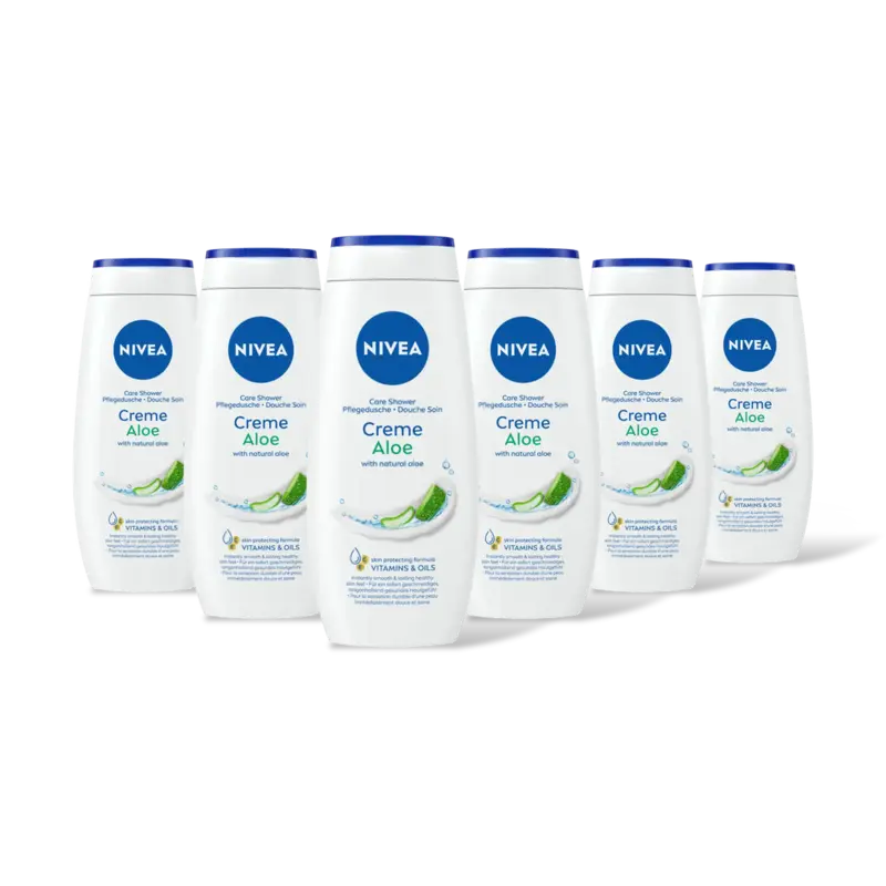 NIVEA Creme aloe douchecreme 6-pack