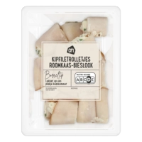 AH Kipfiletrolletjes roomkaas-bieslook