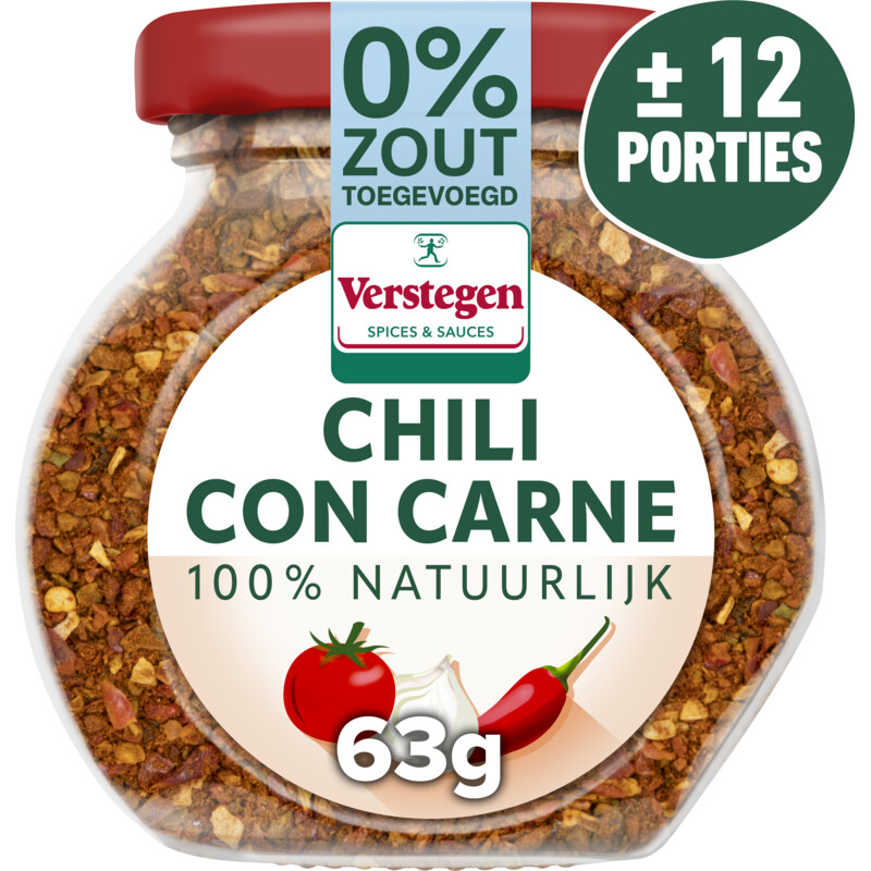 Verstegen Chili con carne kruidenmix
