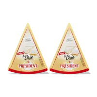 Président Mini brie 2-pack