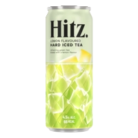 Hitz Hard iced tea lemon flavoured