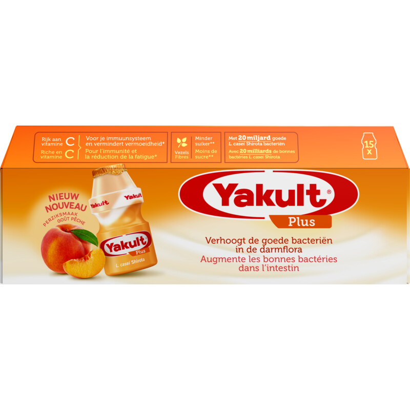 Een afbeelding van Yakult Plus 15-pack