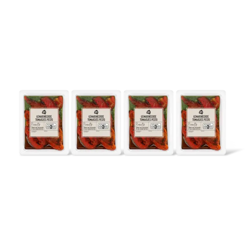 Gemarineerde tomaatjes pesto 4-pack