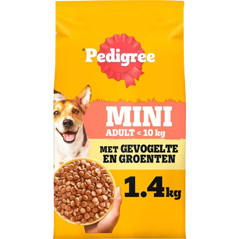 Een afbeelding van Pedigree Adult mini hondenbrokken kip
