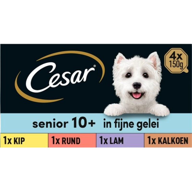 Een afbeelding van Cesar Hondenvoer senior 10+ jaar