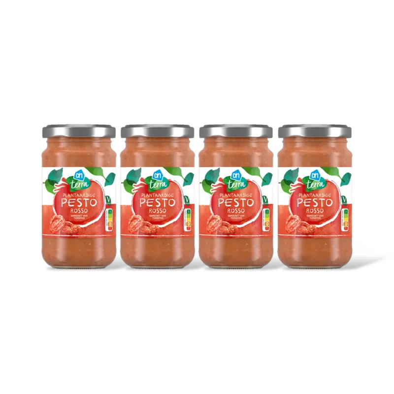 Plantaardige pesto rosso 4-pack
