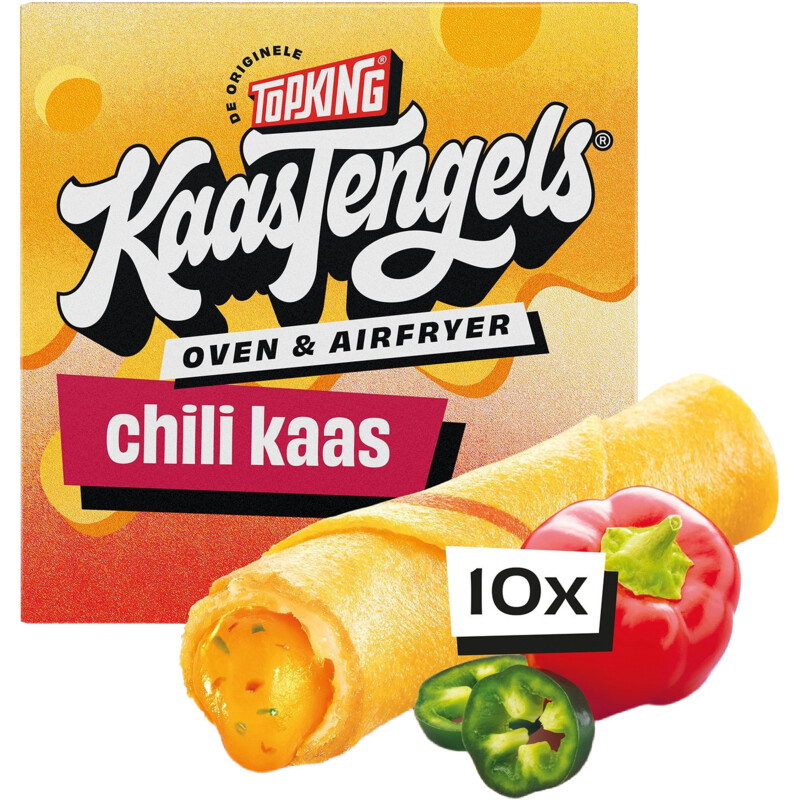Een afbeelding van Topking KaasTengels oven & airfryer chili kaas