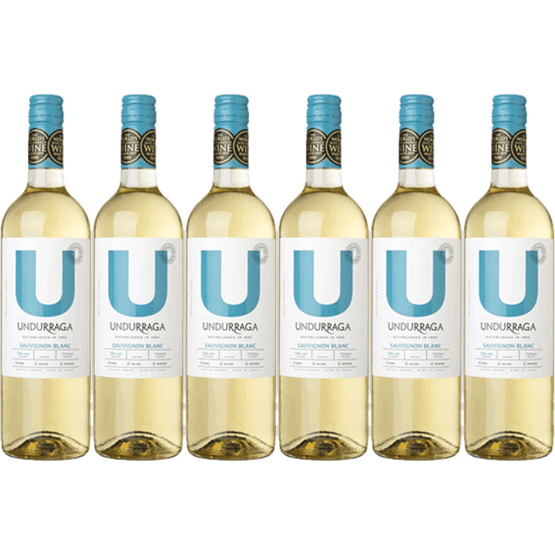 Een afbeelding van Undurraga Sauvignon blanc 6 flessen
