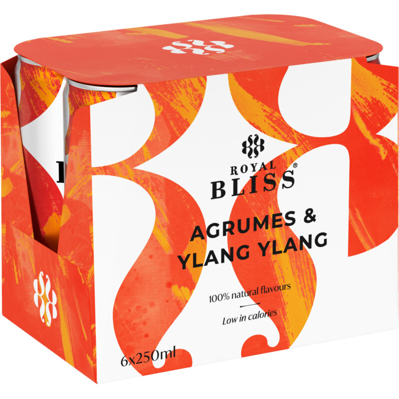 Een afbeelding van Royal Bliss Agrumes & ylang ylang 6-pack bel