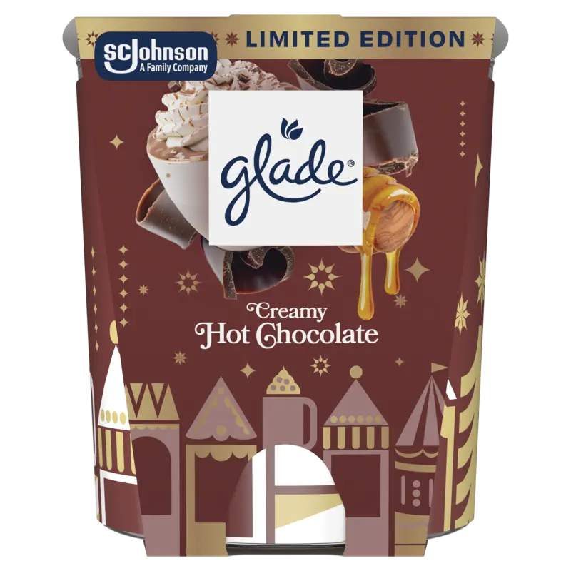 Glade Kaars creamy hot chocolate