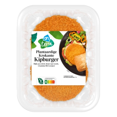 Plantaardige krokante kipburger 200 g