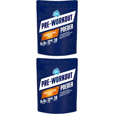 pdp-image-AH Pre-workout poeder sinaasappel 2-pack