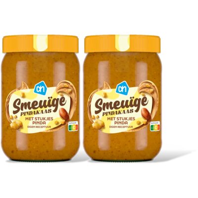 pdp-image-AH SmeuÃ¯ge pindakaas stukjes noot 2-pack
