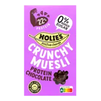 Holie's Crunchy muesli protein chocolate