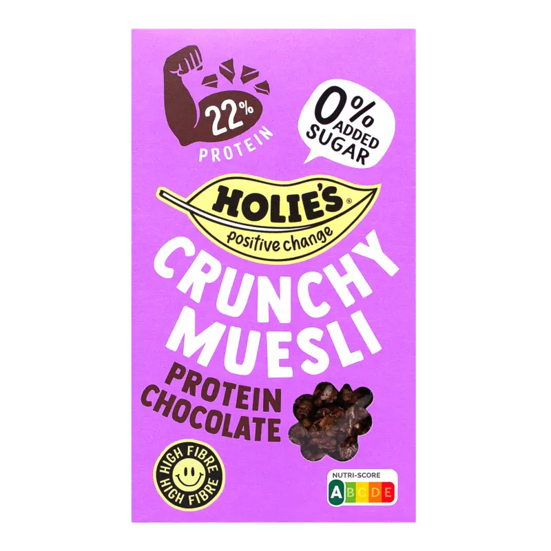 Holie's Crunchy muesli protein chocolate