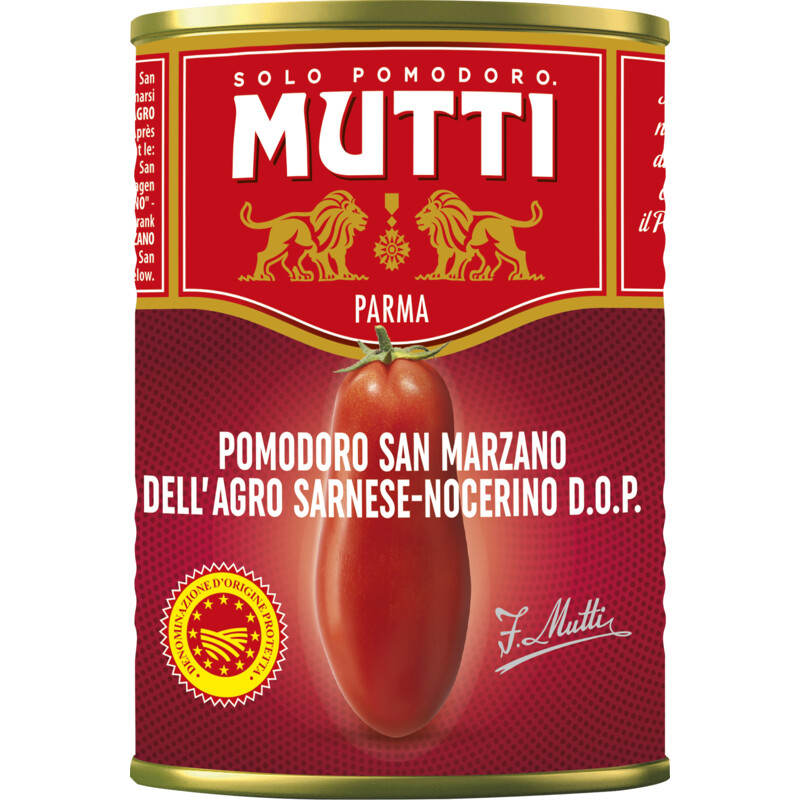 Een afbeelding van Mutti Pomodoro San Marzano
