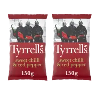 Tyrrells Sweet chilli & red pepper 2-pack