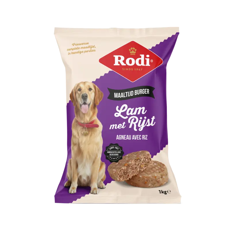 Complete maaltijd lam met rijst