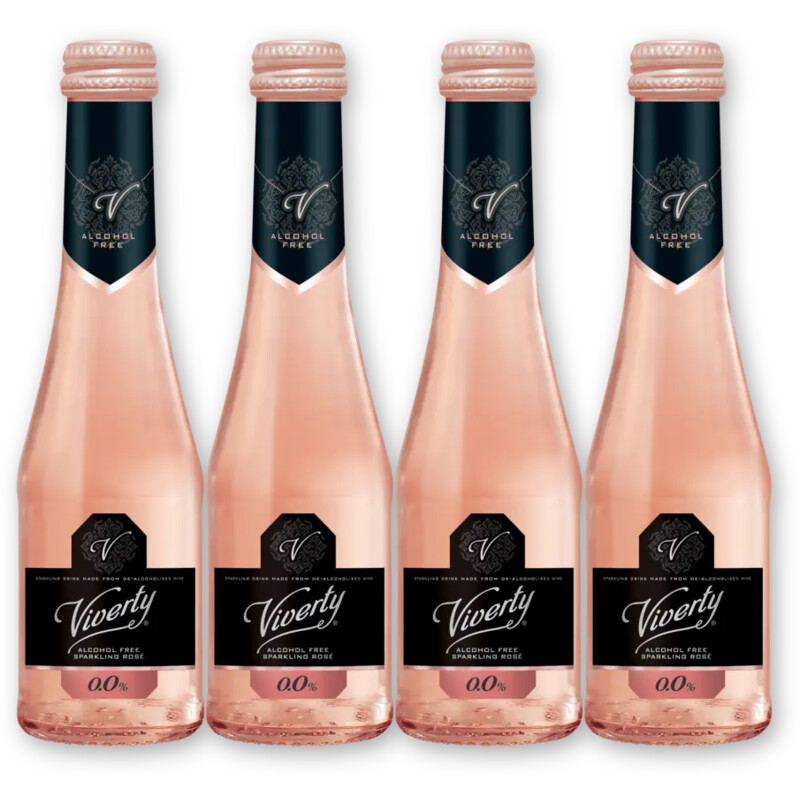 Viverty Viverty Rosé Sparkling 4 flessen