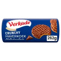 Verkade Crunchy haverkoek melkchocolade