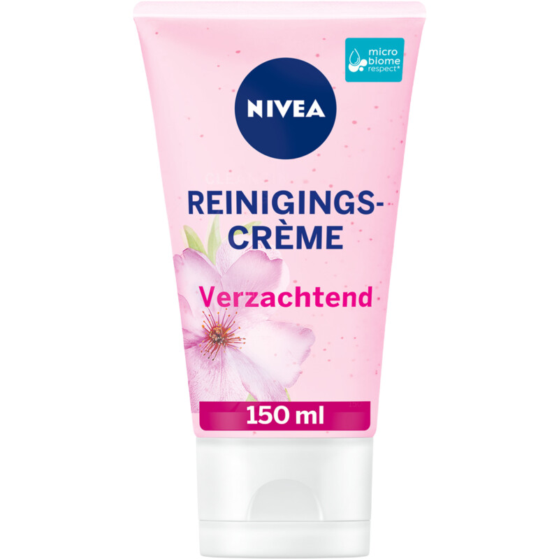 Een afbeelding van NIVEA Verzachtende reinigingscreme amandelolie