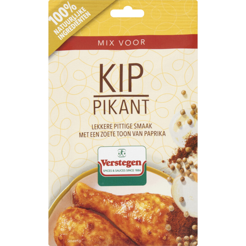 Een afbeelding van Verstegen Kruidenmix voor kip pikant