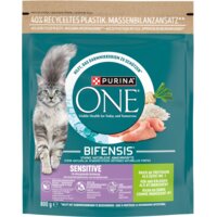 Een afbeelding van Purina ONE Sensitive rijk aan kalkoen