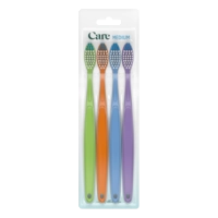 Care Tandenborstels medium 4 pack