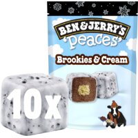 Een afbeelding van Ben & Jerry's Peaces brookies & cream
