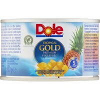 Een afbeelding van Dole Tropical gold pineapple chunks