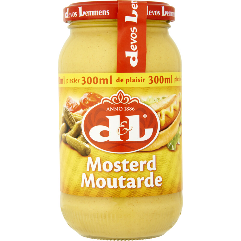 Een afbeelding van D&L Mosterd bel