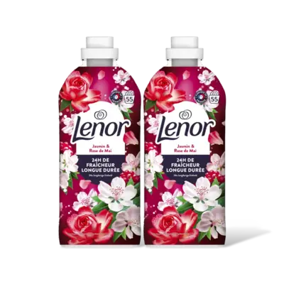 pdp-image-Lenor Wasverzachter robijn jasmijn 2-pack