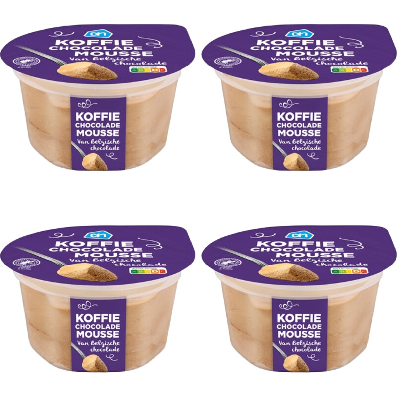 Een afbeelding van AH Mousse koffie 4-pack