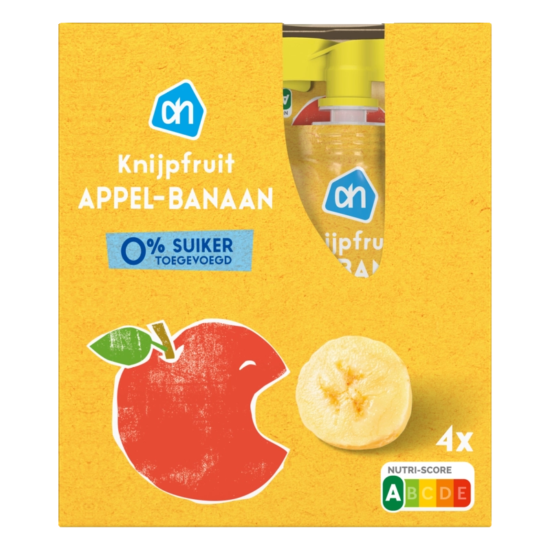 AH Knijpfruit appel banaan