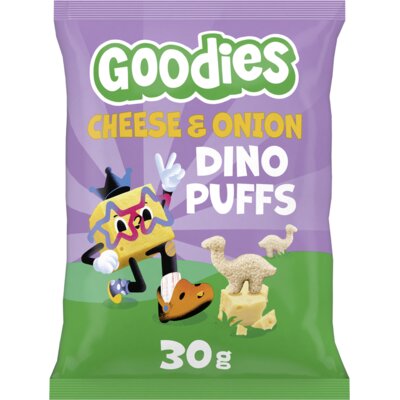 pdp-image-Goodies Snack dino puffs cheese & onion 3+ jaar