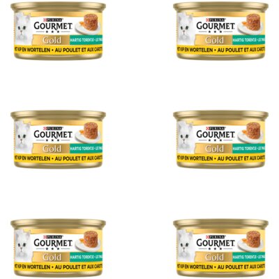 pdp-image-Gourmet Gold hartig torentje kip & wortel 6-pack