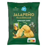 AH Robuuste chips kaassmaak jalapeno