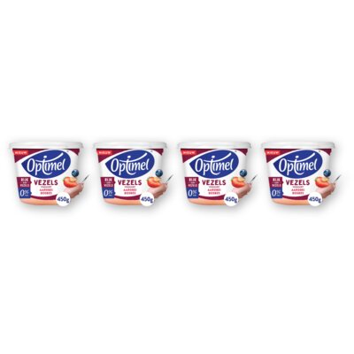 pdp-image-Optimel Yoghurt vezels aardbei blauwe bes 4-pck