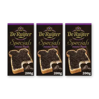 pdp-image-De Ruijter Specials hagelslag intens puur 3-pack