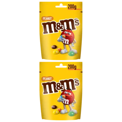 pdp-image-M&M'S Pinda melk chocolade 2-pack