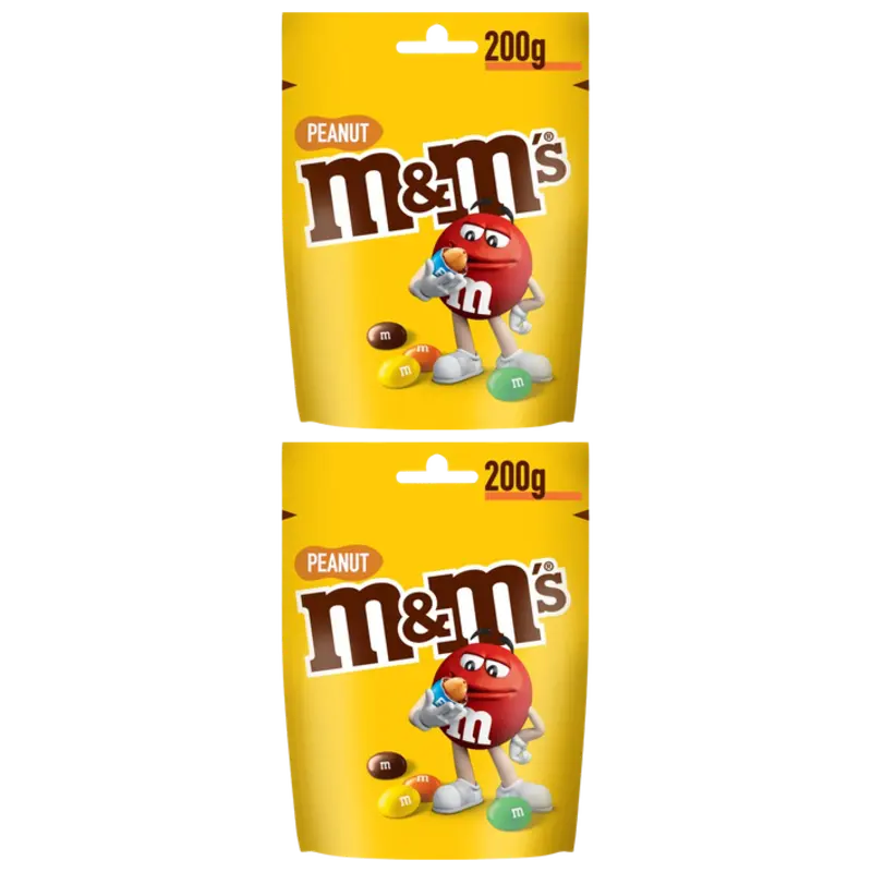 Pinda melk chocolade 2-pack