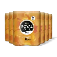 Royal Club Ginger beer 0% suiker 24-pack