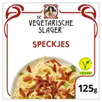 Vegetarische Slager Vegan geroockte speckjes