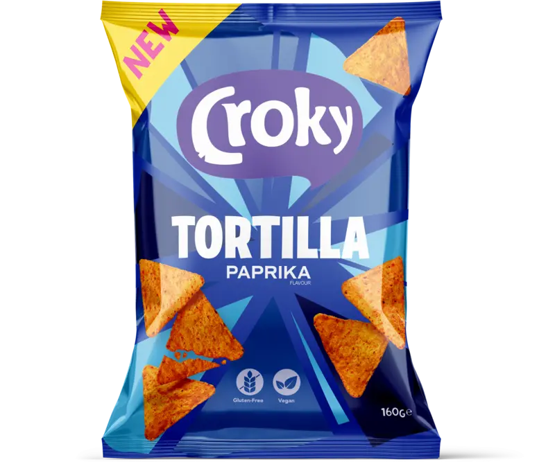 Croky Tortilla Paprika Flavour 160 g