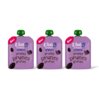 Ella's kitchen Biolgische pruimen 4m+ 3-pack