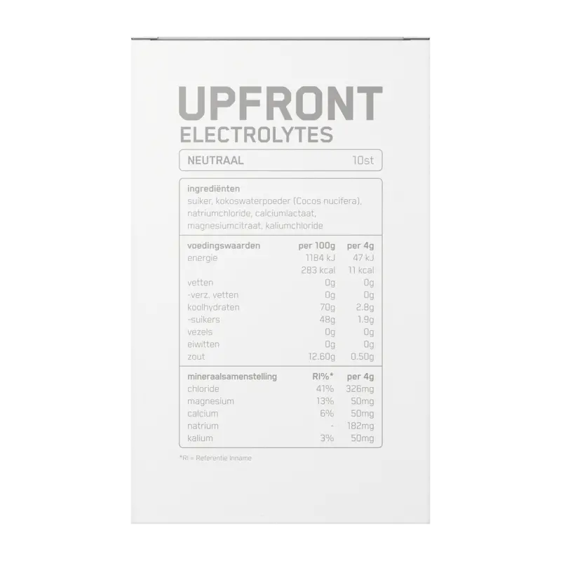 Upfront Electrolytes neutraal
