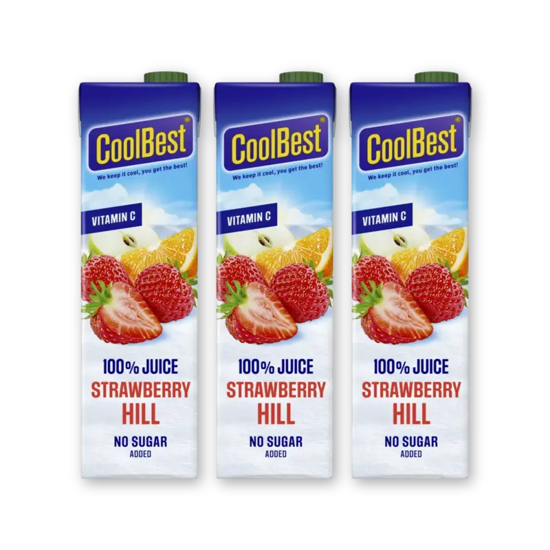 CoolBest Strawberry hill 3-pack
