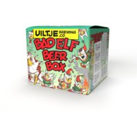 Een afbeelding van Uiltje Brewing Geschenkverpakking bad elf beerbox