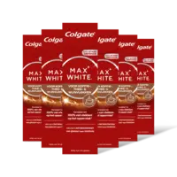 Colgate Max white voor koffie, thee wijnvlek 6pk